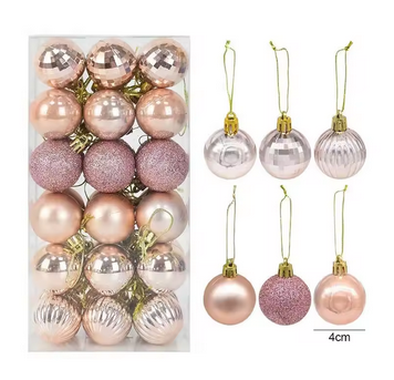 🎄✨ Kit com Bolas de Natal – Decore sua árvore com brilho e tradição