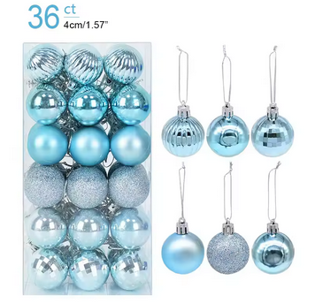 🎄✨ Kit com Bolas de Natal – Decore sua árvore com brilho e tradição