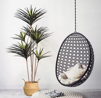 Planta Artificial Tropical 90cm – Decoração para Casa, Jardim ou Escritório