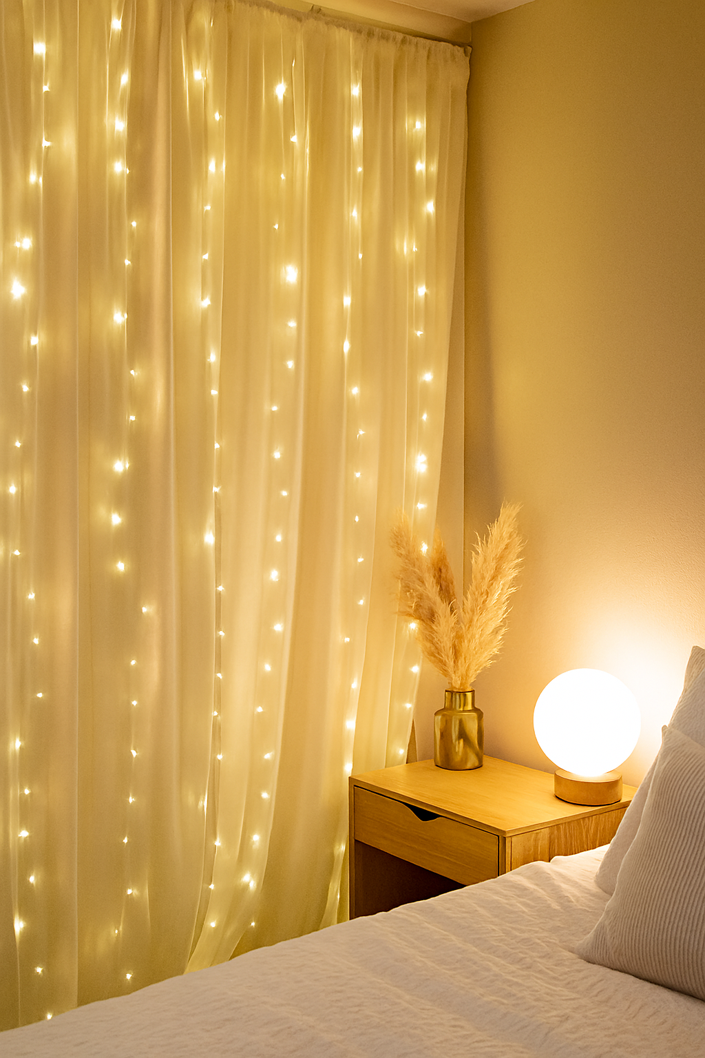 Cortina LED Cachoeira 3m 105LED – Natal, Jardim e Eventos Externos